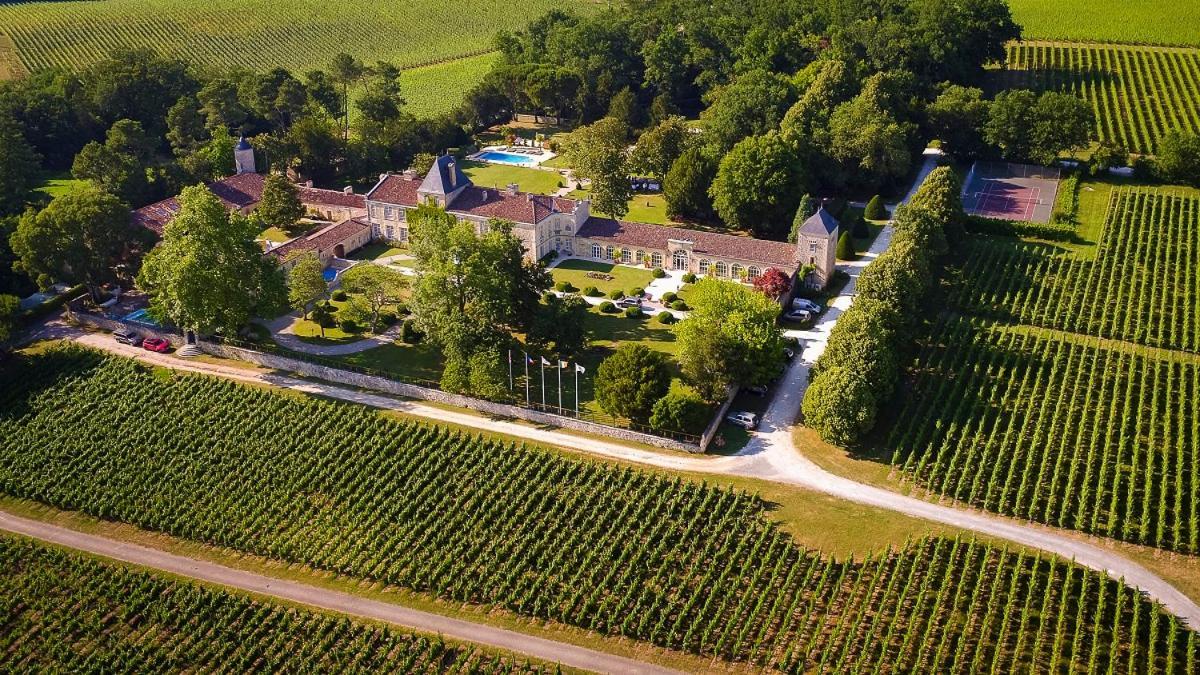 Chateau De La Ligne Lignan-de-Bordeaux Exteriör bild